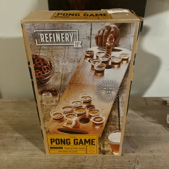 other Other - Beer pong or liquor pong with 25 shot‎ glasses
